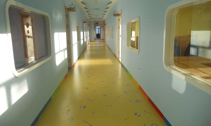 陕西榆林市远兴国学幼儿园塑胶地板 陕西榆林市远兴国学幼儿园塑胶地板