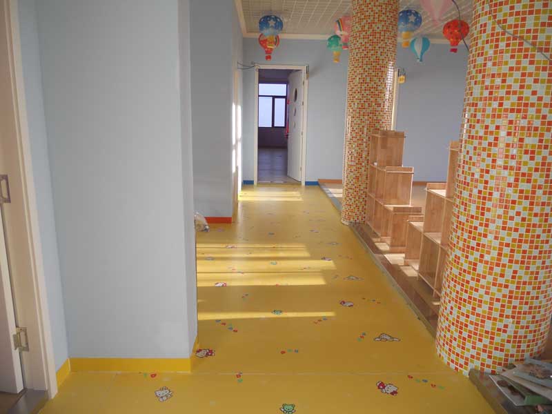 陕西榆林市远兴国学幼儿园塑胶地板 陕西榆林市远兴国学幼儿园塑胶地板