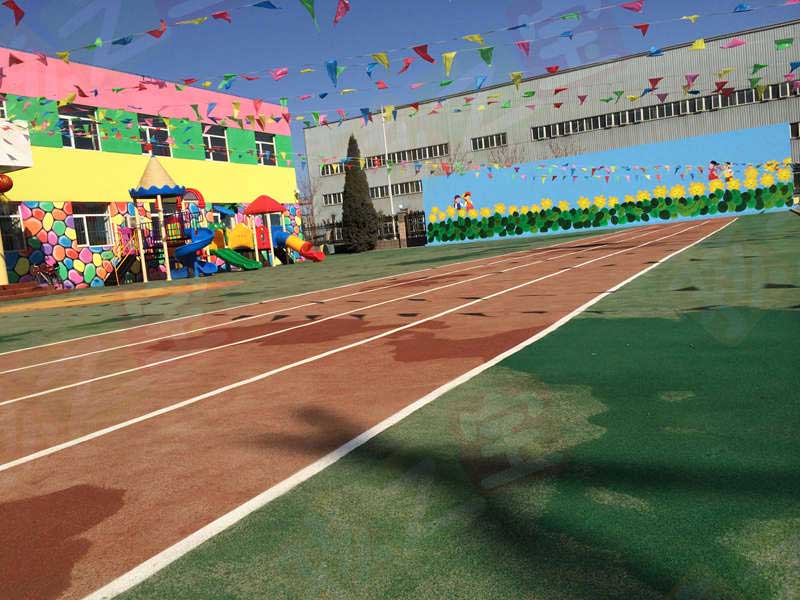河北省燕郊剑桥幼儿园室外地板 河北省燕郊剑桥幼儿园室外地板