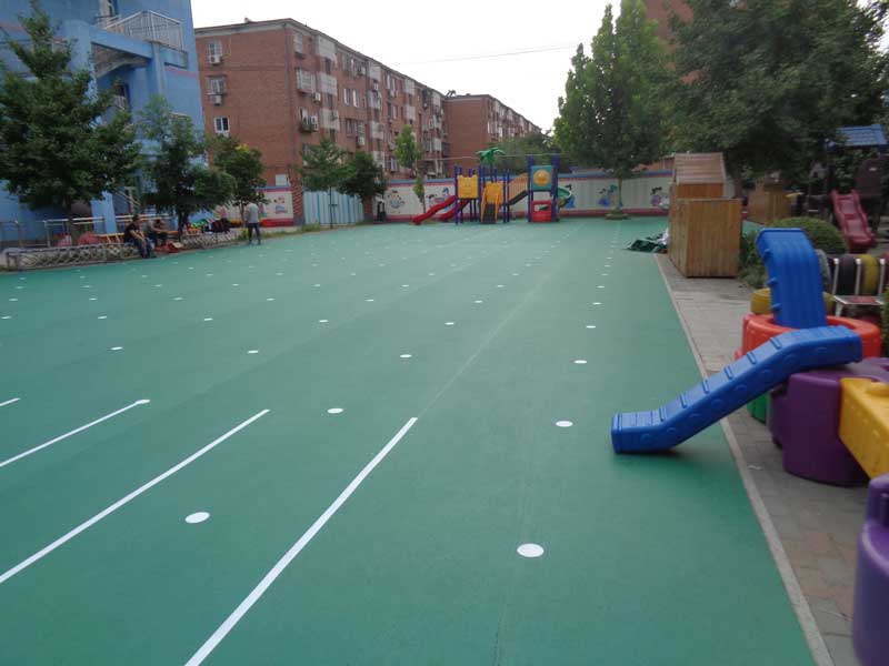 北京市平谷区第一幼儿园室外地板 北京平谷区第一幼儿园室外地板