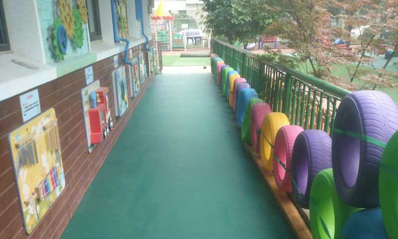 山东省潍坊市幼儿园室外地板 山东省潍坊市幼儿园室外地板