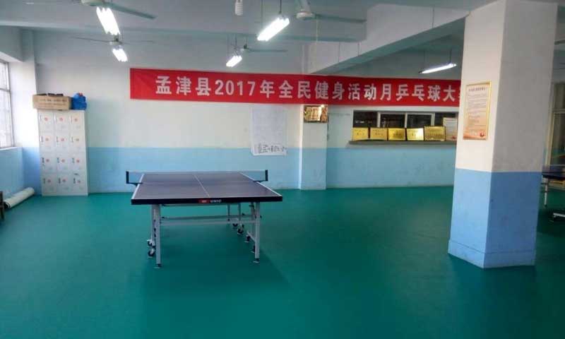 乒乓球塑胶地板市场已经白热化